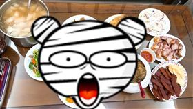 有網友PO出一張婆婆做的飯菜，裡面共有8菜1湯，沒想到婆婆卻跟她說這只是「隨便煮煮」，讓不少網友全嚇傻，紛紛調侃「婆婆還缺媳婦嗎？」、「今天是除夕夜嗎？」（圖／翻攝自《爆廢公社》）