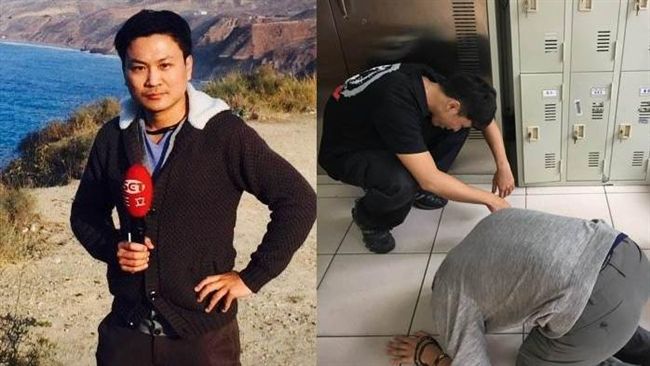 鬼門關前走一遭　三立記者跪謝醫護