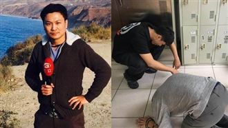 鬼門關前走一遭　三立記者跪謝醫護