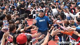  ▲桃猿封王遊行林英傑。（圖／記者王怡翔攝）