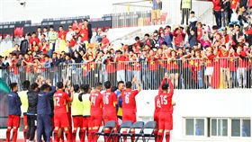 ▲上千越南球迷湧進場加油。（圖／足球協會提供）