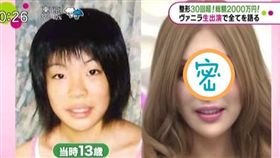 日本女星茶村（Vanilla Chamu）小時後因自己的外貌平庸而感到自卑，就連自己的親生父親都嫌她醜，茶村為了獲取自信，不僅變臉整形，就連胸部也從E罩杯升級到M罩杯，她為了追求更美，甚至還出賣肉體賺取整型資金，全身上下共動了100多次刀，花了約1億元日幣（約新台幣2650萬元）。（圖／翻攝自YouTube《vanilla holic》）