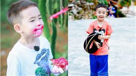 小小春,jasper,應采兒,陳小春,爸爸去哪兒/翻攝自微博