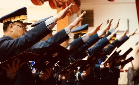 新任分局長布達　朱立倫期勉為市民努力