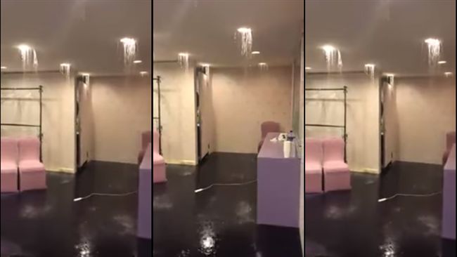 遇水則發？新娘休息室驚見這一幕崩潰