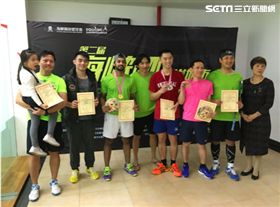 2017海峽壁球錦標賽冠亞軍留台灣。