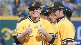 中信兄弟蔣智賢 圖／記者林敬旻攝