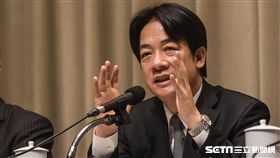 行政院長賴清德召開「排除企業投資障礙五缺之缺地」記者會 圖／記者林敬旻攝