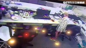 何女下榻館前路的旅館，並預付2萬多元住宿費，櫃台人員以為遇到大戶，未料隔天清晨竊取櫃台抽屜7萬多元離開，警方循線至台中旅館逮人，訊後依竊盜罪送辦（翻攝畫面）