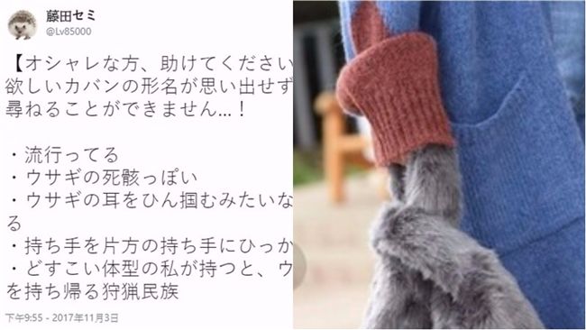 日妞找的包「這樣形容」！讓網友傻眼