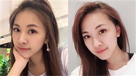 女星林玟誼。（合成圖／翻攝自臉書）