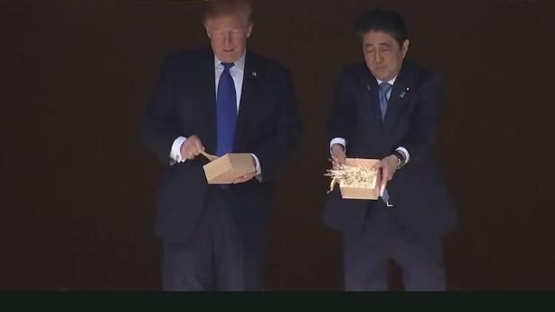 被陰了！川普霸氣餵魚全是模仿「他」