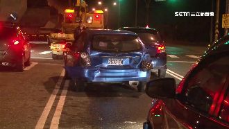 酒駕連環撞　男子喝茫恍神連撞3車