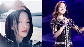 張韶涵改編《隱形的翅膀》。（合成圖／翻攝自微博）