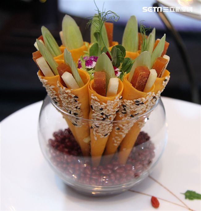 脆甜筒。（記者邱榮吉/攝影）