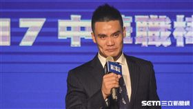 中華職棒年度頒獎典禮盜壘王王勝偉 圖／記者林敬旻攝