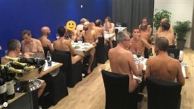 法國巴黎裸體餐廳「O'Naturel」／anpnaturiste75推特