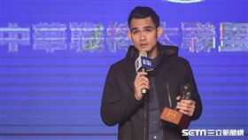 中華職棒年度頒獎典禮最佳九人張志豪 圖／記者林敬旻攝