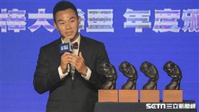 中華職棒年度頒獎典禮王柏融 圖／記者林敬旻攝