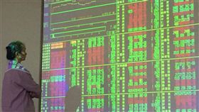 台股上漲逾百點（1）台股11日由蘋果概念股及權值股台積電領軍下，2分鐘即上漲逾百點，在美元指數走弱下，短線有機會挑戰10664點高點。中央社記者董俊志攝　106年10月11日