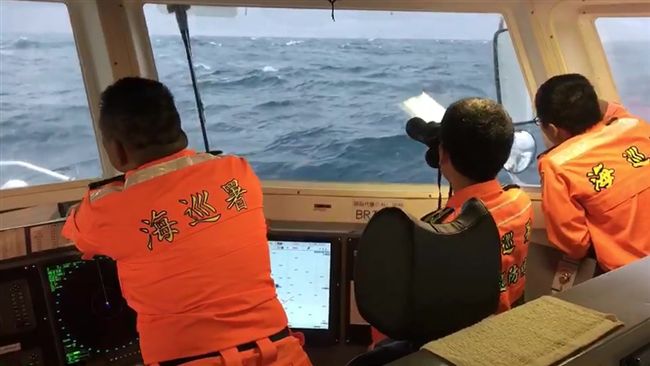 不放棄希望！　海巡4艦2艇持續搜索