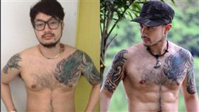 泰國,猛男,Ken Laycut,減肥(IG https://www.instagram.com/kenstreetbar/)