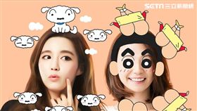 LINE,蠟筆小新,濾鏡,套用,聊天室,相機,視訊,直播