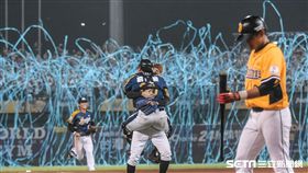 中華職棒總冠軍賽中信兄弟LAMIGO，陳禹勳 圖／記者林敬旻攝