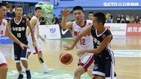 ▲成軍3年的治平高中首度挑戰甲級聯賽。（圖／記者蔡宜瑾攝影）