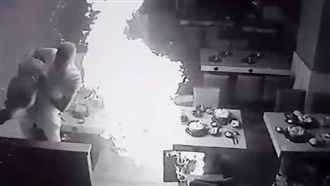 吃火鍋卻遇氣爆…勇父肉身護3歲愛女