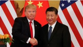 川普,習近平（圖／翻攝自推特）