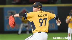 中信兄弟林克謙 圖／記者林敬旻攝