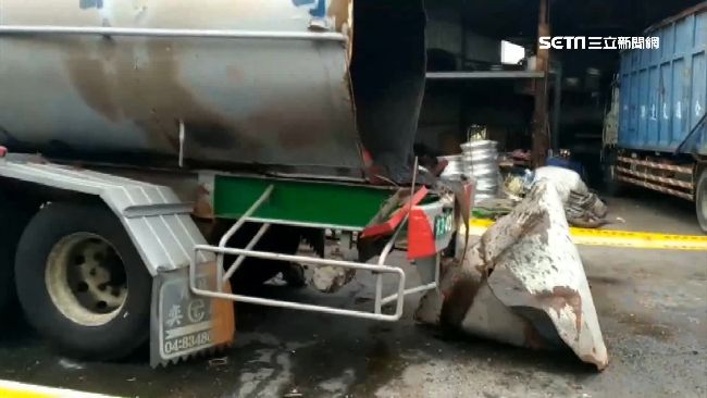 溪湖又氣爆！油罐車炸出大洞　工人亡