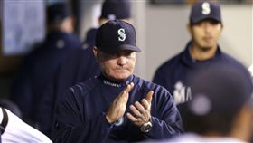 ▲Eric Wedge在水手隊擔任總教練的英姿。（圖／美聯社／達志影像）