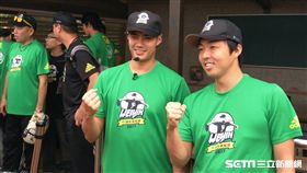 ▲吉見一起與陳偉殷。（圖／記者林辰彥攝影）