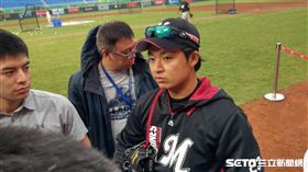 ▲千葉羅德投手酒居知史。（圖／記者王怡翔攝）