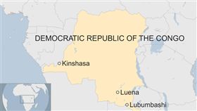 非洲,剛果,列車翻覆,車禍（圖／翻攝自推特）