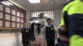 警方將外貌清秀的楊女及另名女子移送法辦。（圖／翻攝畫面）