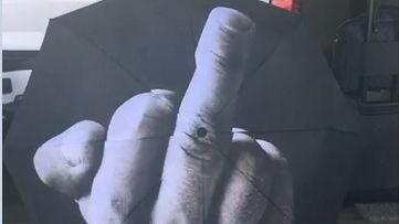 遭影射打假球　羅曼PO中指照反擊