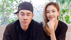 陳小春,應采兒（圖／翻攝自應采兒微博）
