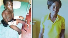 奈及利亞,繼母,繼女,刺殺,割傷（圖／翻攝自推特）