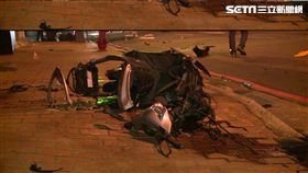 台中賓士撞死騎士