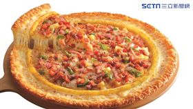 必勝客起司七重奏新口味「龍蝦楓培根」。（圖／必勝客提供）