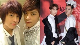 棒棒堂,敖犬,王子（合成圖／翻攝自微博、記者邱榮吉攝影）