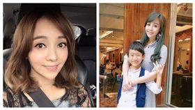 季芹,YAYA,兒子（合成圖／翻攝自季芹臉書）