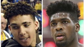 ▲球弟（左）與萊里。（圖／美聯社／達志影像）