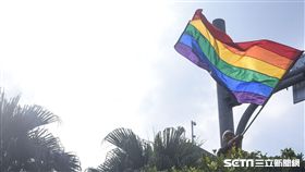 同志大遊行,彩虹旗,同性戀,性別平權
（圖／記者林敬旻攝影）