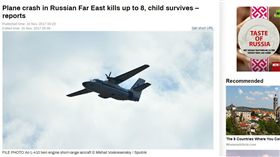 俄羅斯客機墜毀8人罹難　1童奇蹟存活（圖／翻攝自RT）