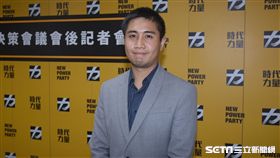 時代力量發言人李兆立 圖／記者林敬旻攝