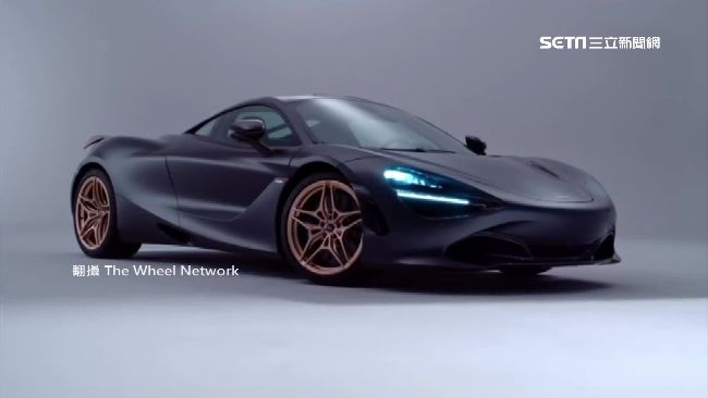 杜拜車展登場　24K金超跑吸睛